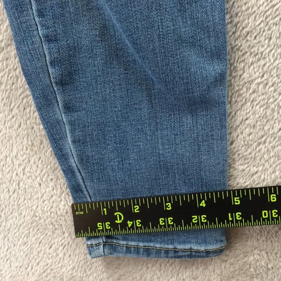 Wrangler Womens Jeans Size 4 Skinny Leg Blue Denim Mid Rise Ankle Casual Classic - Picture 8 of 15